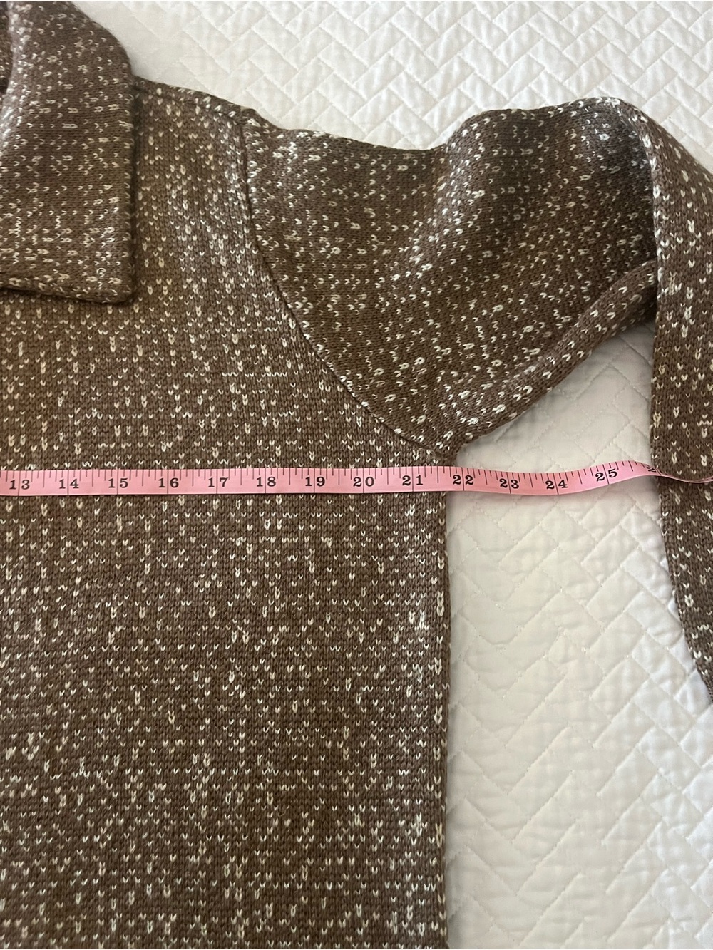 Cozy Brown Button-Up Cardigan Sweater - Picture 6 of 8